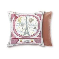 Coussin | PARIS JE T'AIME ROSE