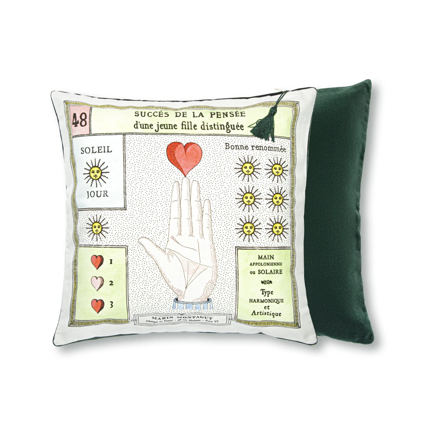 Coussin | COEUR SUR LA MAIN 2 Coussin | COEUR SUR LA MAIN – Image 2