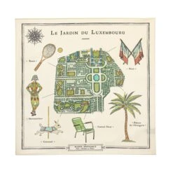 Foulard | LE JARDIN DU LUXEMBOURG