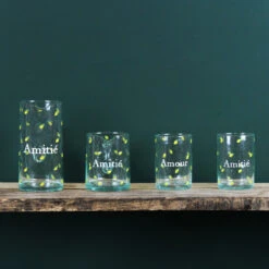Verre | TOUT EN CITRONS : PAPA -Atelier Élégance Pas Cher Magasin Groupe 0002 Lemon