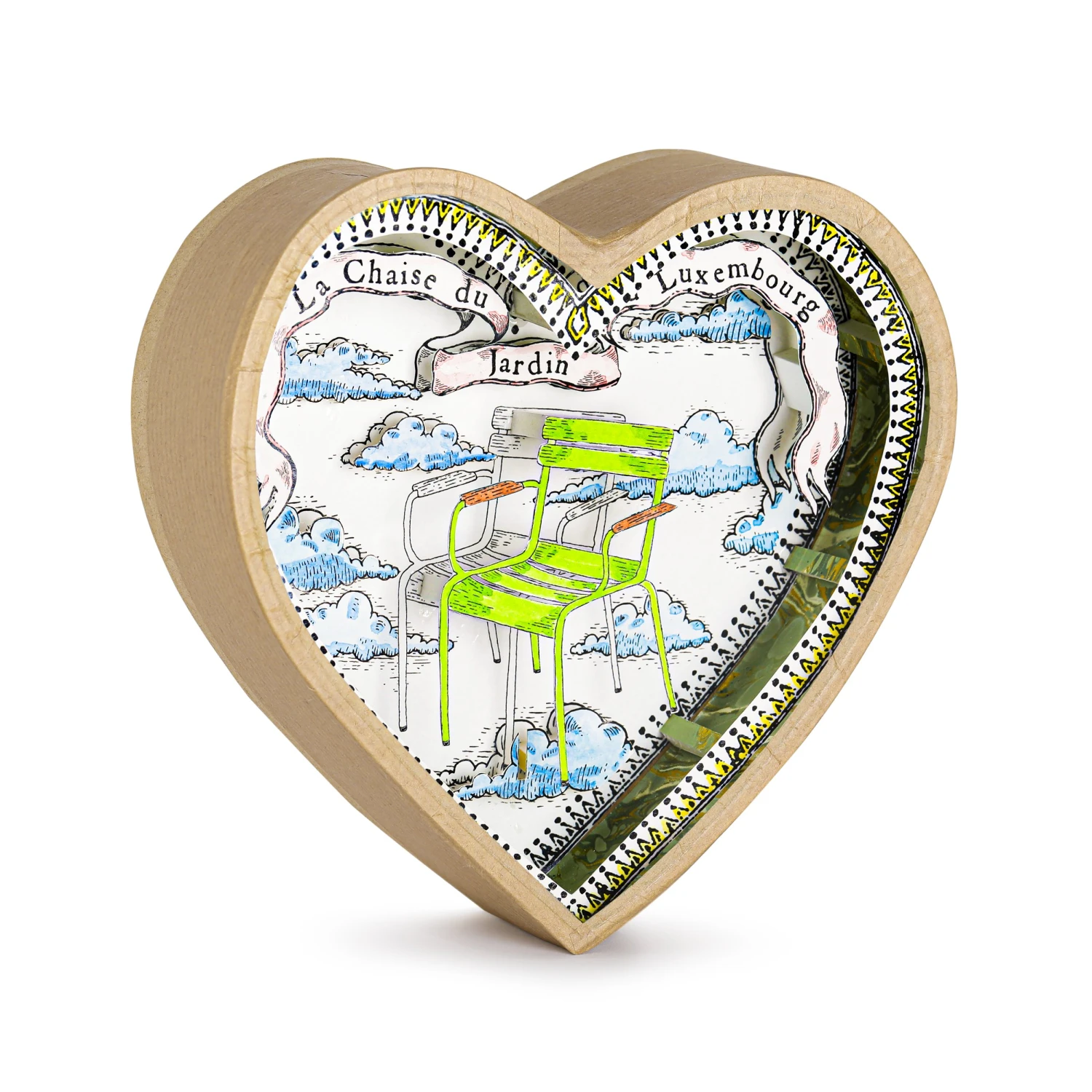 Vitrine à Merveilles Coeur | LA CHAISE DU JARDIN DU LUXEMBOURG 2 Vitrine à Merveilles Coeur | LA CHAISE DU JARDIN DU LUXEMBOURG – Image 2