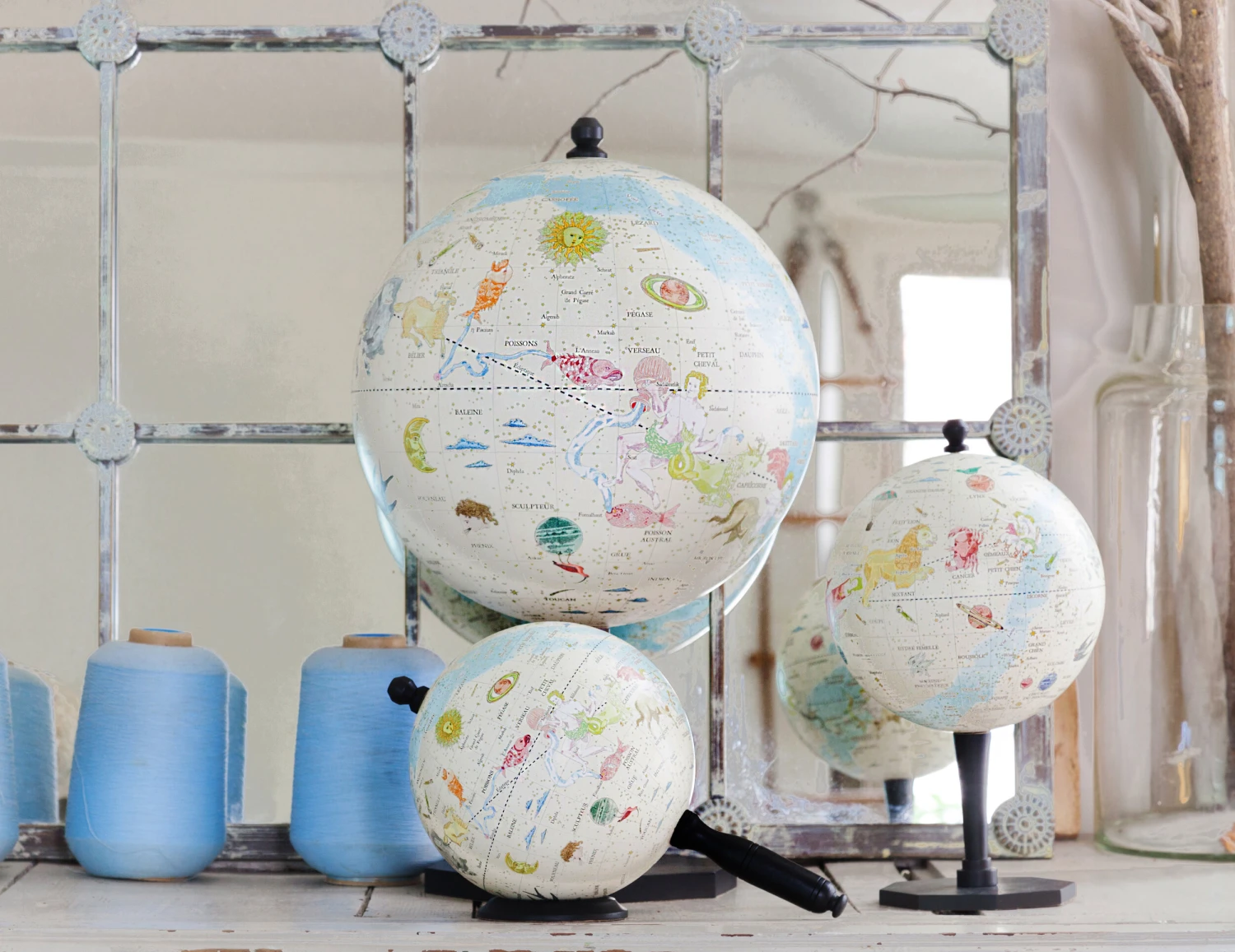 Globe Avec Pied | ASTRALE | Grand 4 Globe Avec Pied | ASTRALE | Grand – Image 4