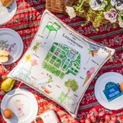 Coussin | JARDIN DU LUXEMBOURG -Atelier Élégance Pas Cher Magasin Marin2BMontagut2BCampagne25C225A9RomainRicard 85