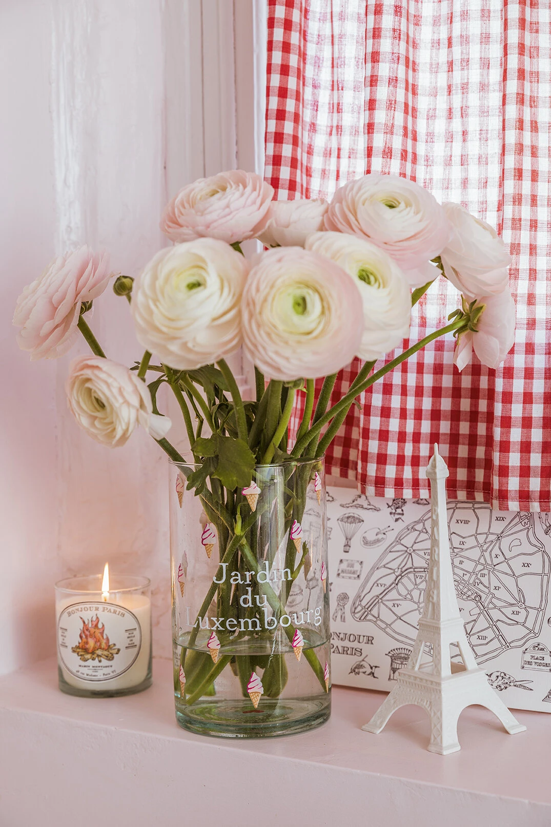 Vase | TOUT EN GLACES : LE JARDIN DU LUXEMBOURG 2 Vase | TOUT EN GLACES : LE JARDIN DU LUXEMBOURG – Image 2