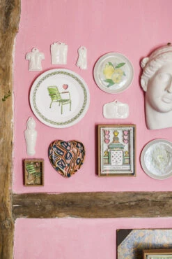 Vide-poche Marbré | COEUR MARBRÉ | Grand -Atelier Élégance Pas Cher Magasin MarinMontagutNormandieC2A9RomainRicard138 AssiettePap ExVoto Vitrine 3