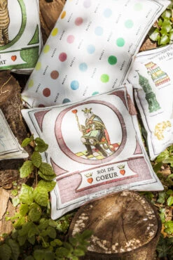 Coussin | ROI DE COEUR -Atelier Élégance Pas Cher Magasin MarinMontagutNormandieC2A9RomainRicard69