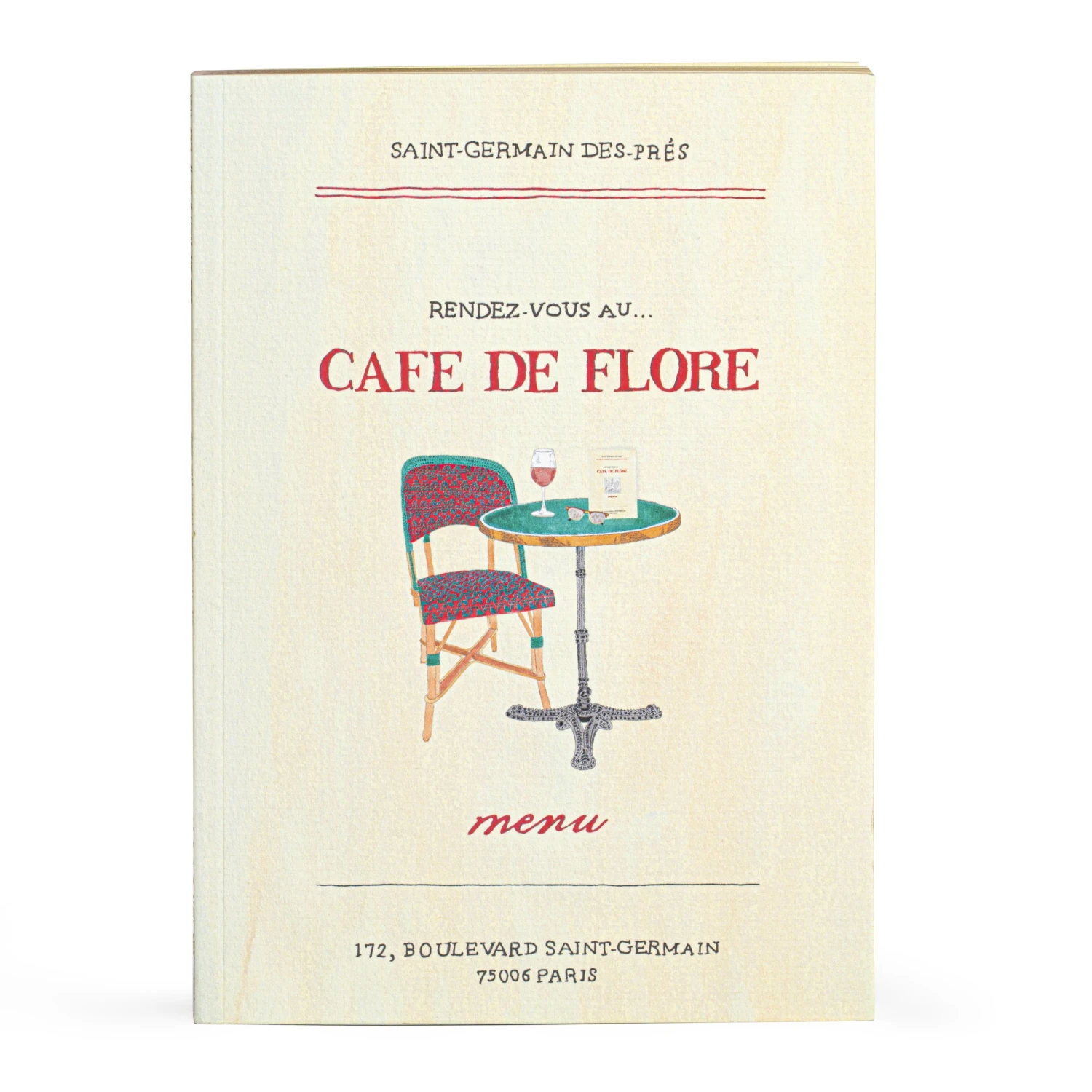 Carnet | CAFÉ DE FLORE 1 Carnet | CAFÉ DE FLORE