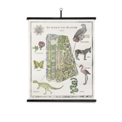 Planche Murale | LE JARDIN DES PLANTES
