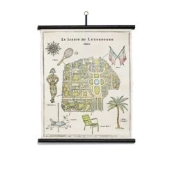 Planche Murale | LE JARDIN DU LUXEMBOURG