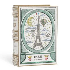 Livre à Secrets | PARIS JE T'AIME 35 Livre à Secrets | PARIS JE T'AIME -Atelier Élégance Pas Cher Magasin SECRET BOOK BIG PARIS JETAIME GREEN SIDE