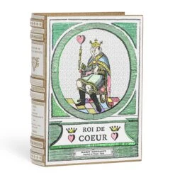 Livre à Secrets | ROI DE COEUR -Atelier Élégance Pas Cher Magasin SECRET BOOK BIG ROIDECOEUR GREEN SIDE