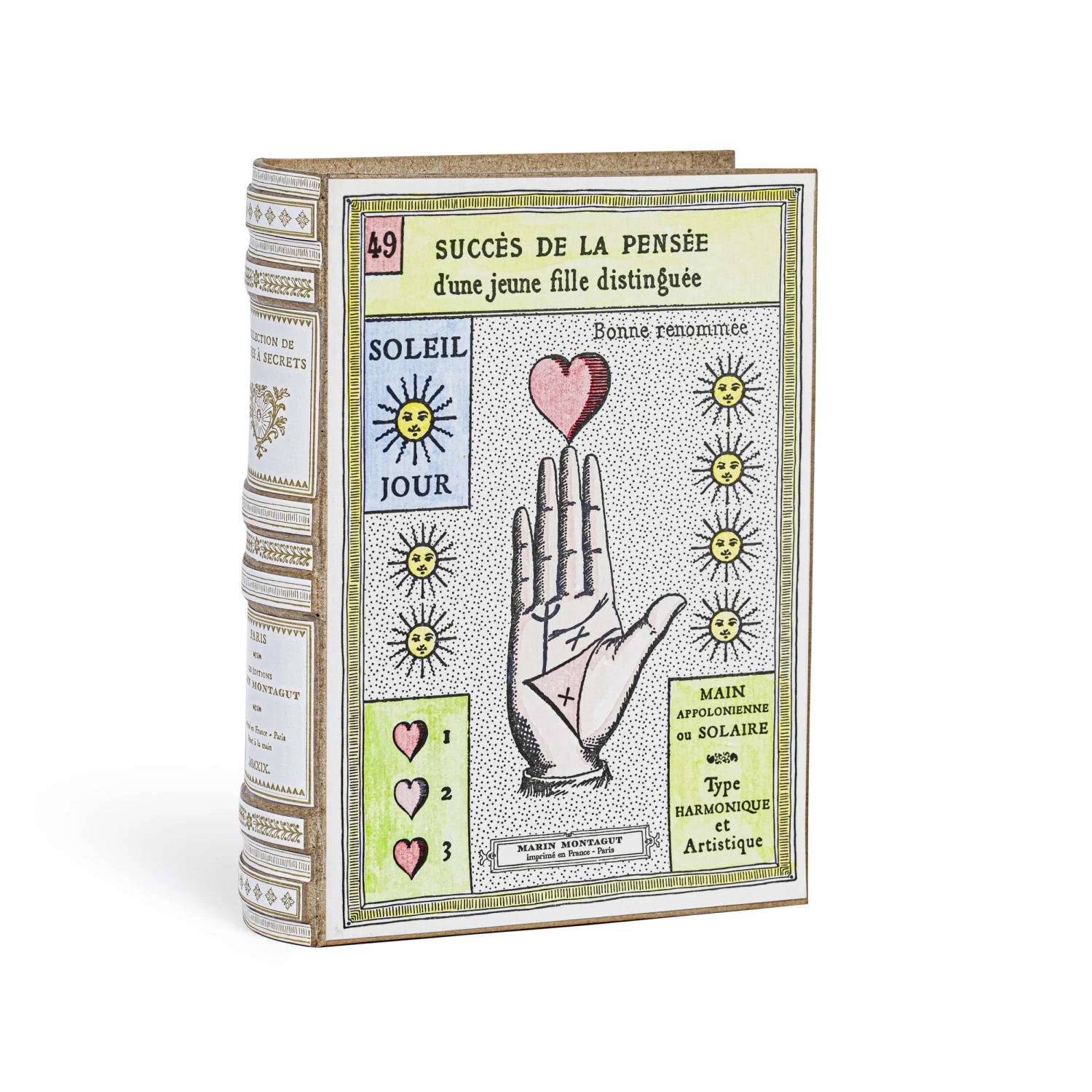 Livre à Secrets | COEUR SUR LA MAIN 3 Livre à Secrets | COEUR SUR LA MAIN – Image 3