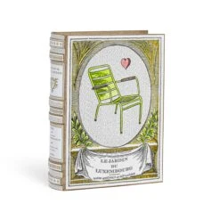 Livre à Secrets | CHAISE JARDIN DU LUXEMBOURG -Atelier Élégance Pas Cher Magasin SECRET BOOK LEJARDINDULUX SIDE