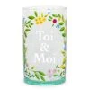 Vase | COURONNE DE FLEURS : TOI & MOI