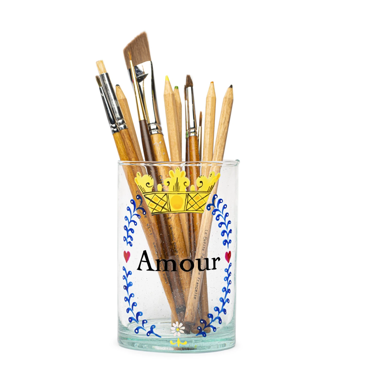 Verre | COURONNE XVIIIe SIÈCLE : AMOUR 3 Verre | COURONNE XVIIIe SIÈCLE : AMOUR – Image 3