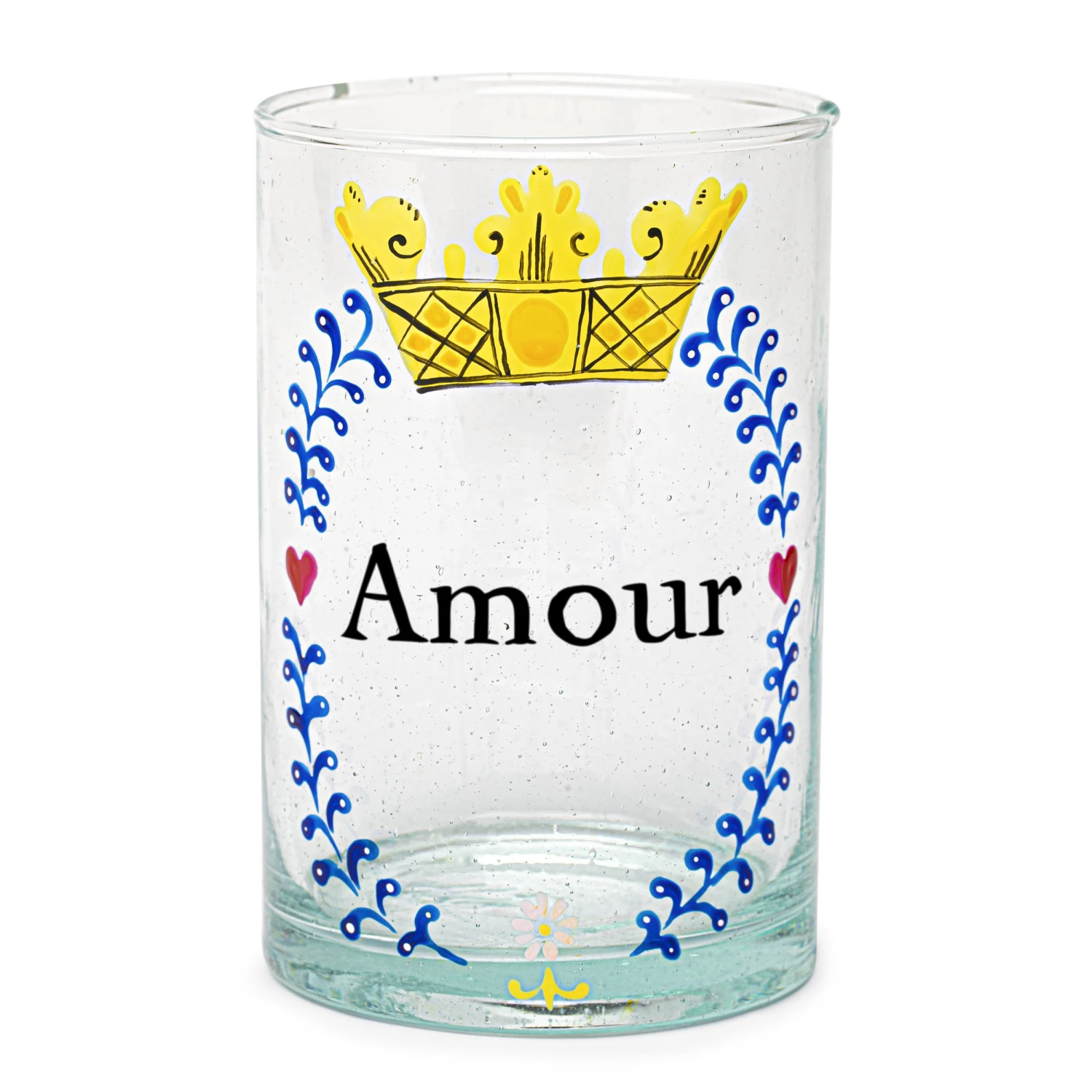 Verre | COURONNE XVIIIe SIÈCLE : AMOUR 1 Verre | COURONNE XVIIIe SIÈCLE : AMOUR