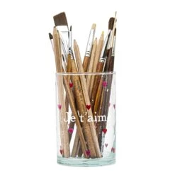 Verre | TOUT EN COEURS : JE T'AIME -Atelier Élégance Pas Cher Magasin VERRE TOUT EN COEURS JET27AIME 2
