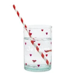 Verre | TOUT EN COEURS : JE T'AIME -Atelier Élégance Pas Cher Magasin VERRE TOUT EN COEURS JET27AIME 3