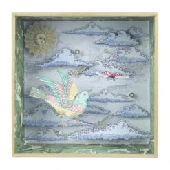 Vitrine à Merveilles | OISEAU VERT ET COCCINELLE 9 Vitrine à Merveilles | OISEAU VERT ET COCCINELLE -Atelier Élégance Pas Cher Magasin Vitrine birdgreencopy