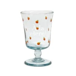 Verre à Vin | TOUT EN ORANGES : À LA VÔTRE