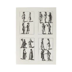 FIGURES DU XVIIIe, Tome 1 | Carnet・notebook/sketchbook