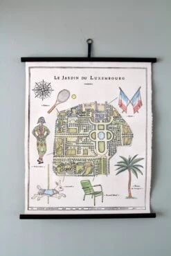 Planche Murale | LE JARDIN DU LUXEMBOURG -Atelier Élégance Pas Cher Magasin marin montagut IMG 4375